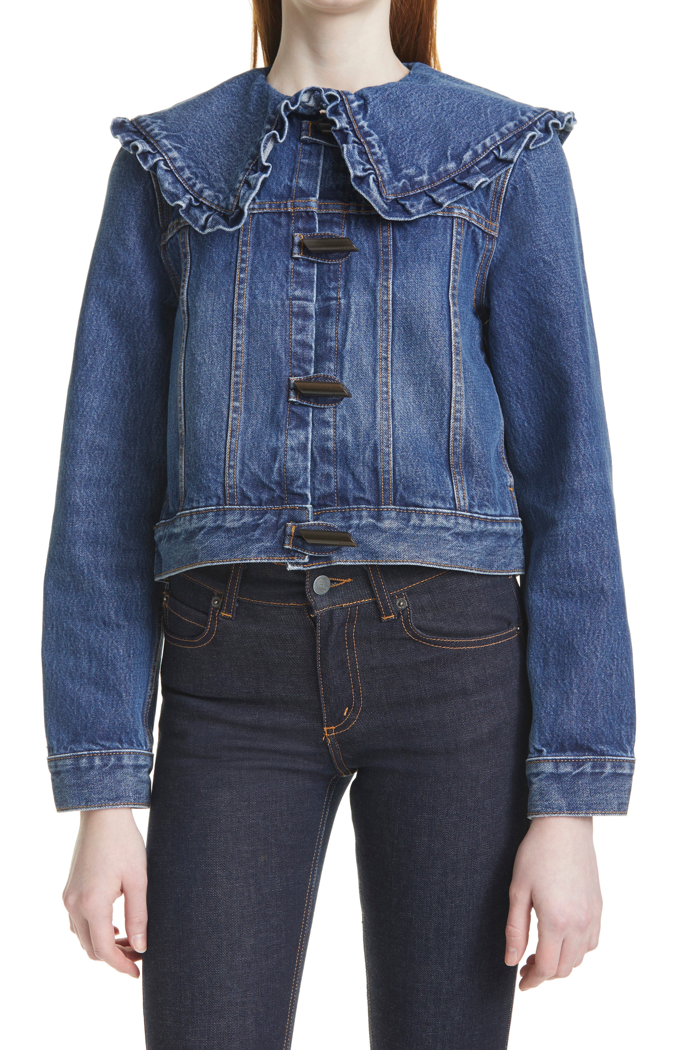 ganni denim jacket