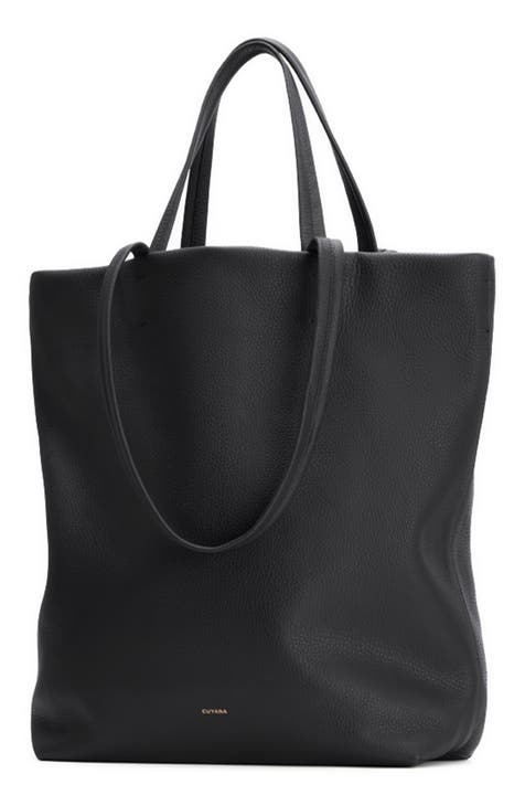 Tall Easy Leather Tote