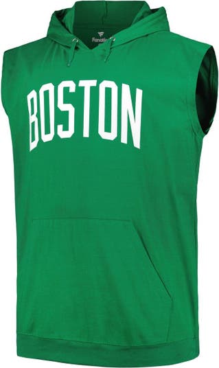 Boston Celtics Fanatics Branded Big & Tall Jersey Muscle Pullover