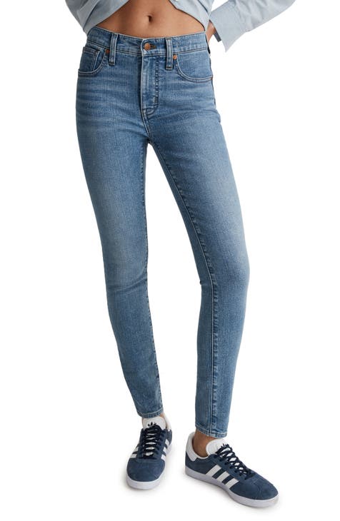 riders mid rise skinny jeans
