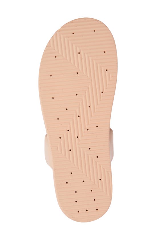 Shop Olivia Miller Pto Slide Sandal In Natural