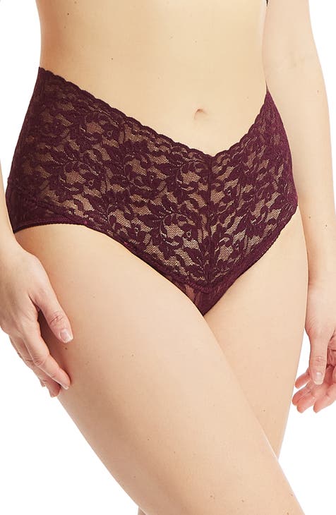 Women's Burgundy Panties