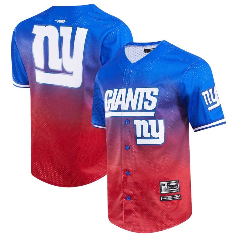 New York Giants Womens Gameday Mesh Crop Top in 2023