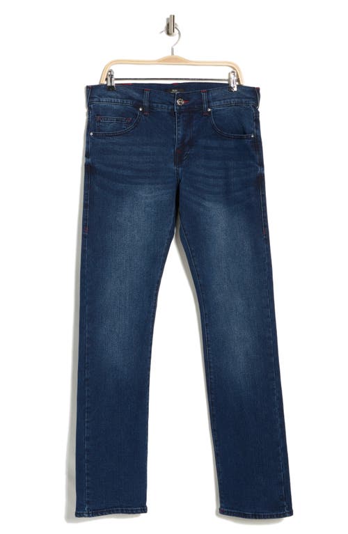 Shop True Religion Brand Jeans Ricky Straight Leg Jeans In Dark Indigo Blaster