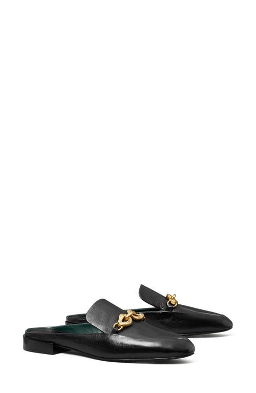 Tory Burch Jessa Backless Loafer In Perfect Black/black