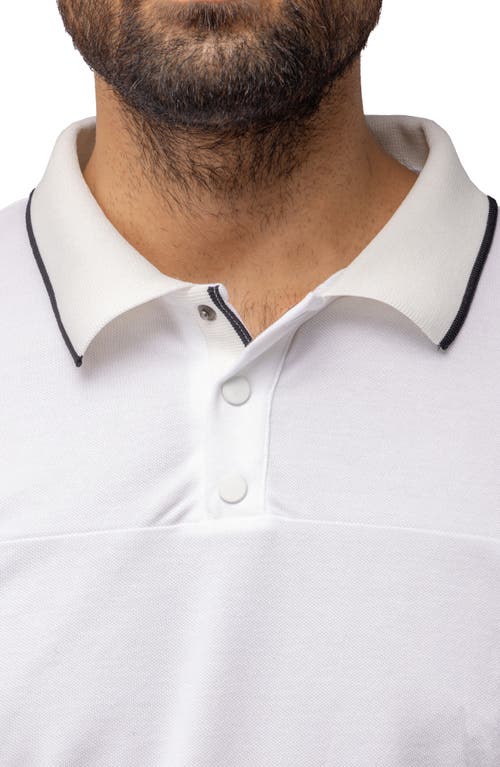 X-ray Xray Piqué Polo In White