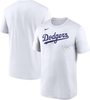 Los Angeles Dodgers Nike Wordmark Therma Performance Pullover Hoodie - Mens