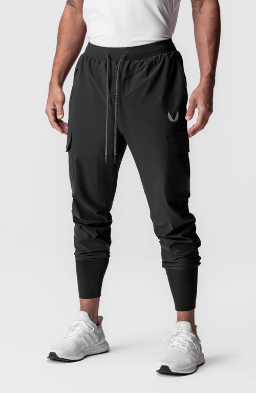 Tetra-Light Cargo Joggers in Black Reflective