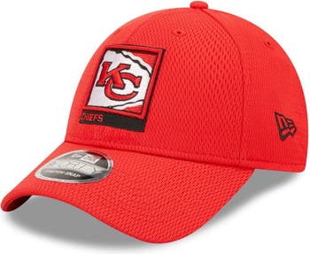 New Era Men's New Era Red Kansas City Chiefs Framed AF 9FORTY Snapback Hat