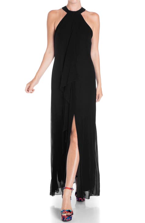 Meghan la halter maxi sales dress