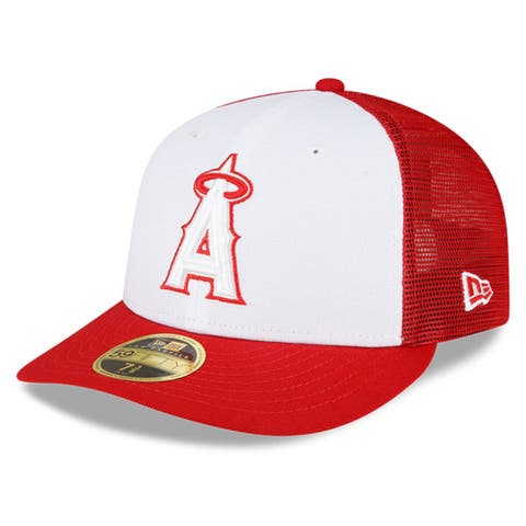 Los Angeles Anaheim Angels 2023 2T BATTING PRACTICE TRUCKER Red-N