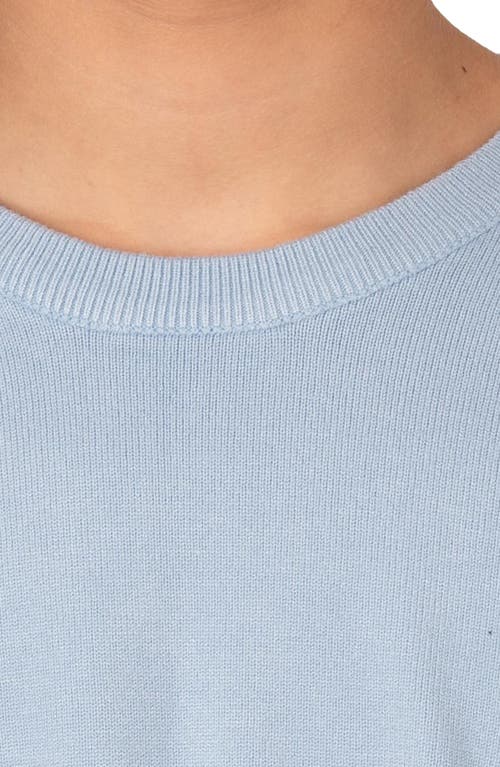 X-ray Xray Basic Crew Neck Sweater In Powder Blue