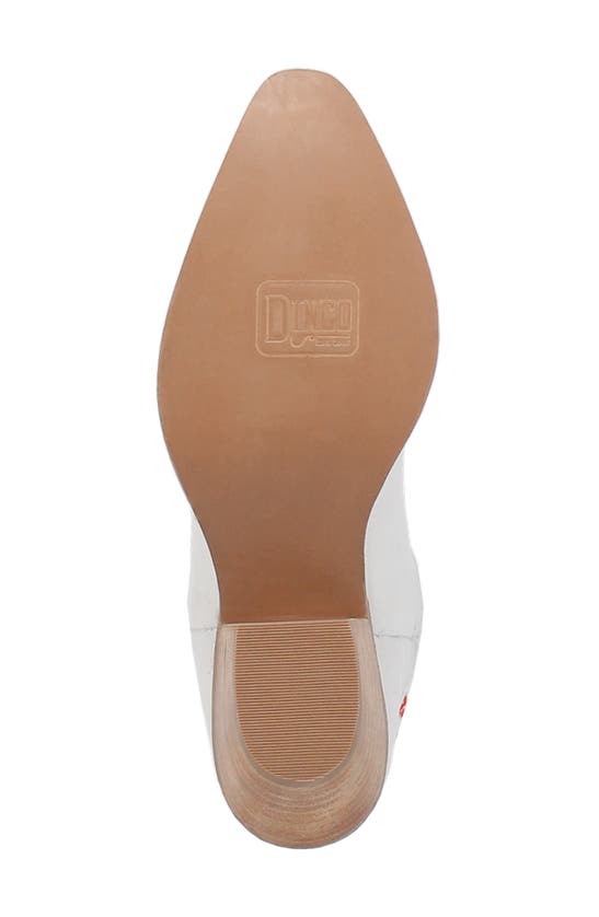 Shop Dingo Queen A Hearts Western Boot In White