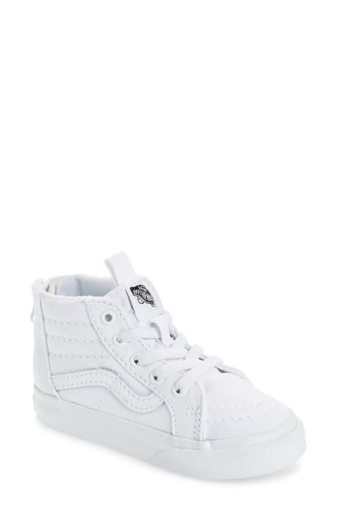 White high top store vans toddler