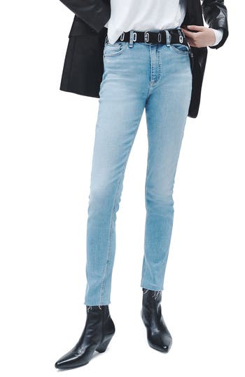 Shop Rag & Bone Nina High Waist Skinny Jeans In Clemente
