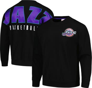 Mitchell Ness Men s Mitchell Ness Black Utah Jazz Hardwood