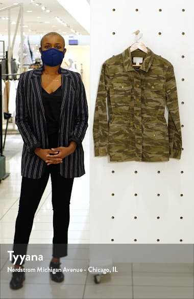 caslon camouflage coats & jackets