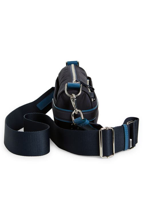We-ar4 The Half Moon Crossbody Bag In Navy