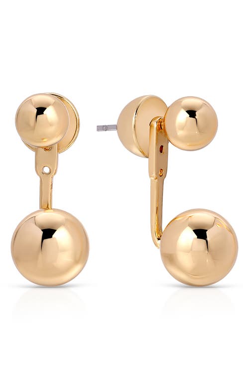 Ettika Bubble Ear Jackets In Gold