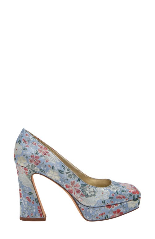 Katy Perry The Square Pump In Blue Multi