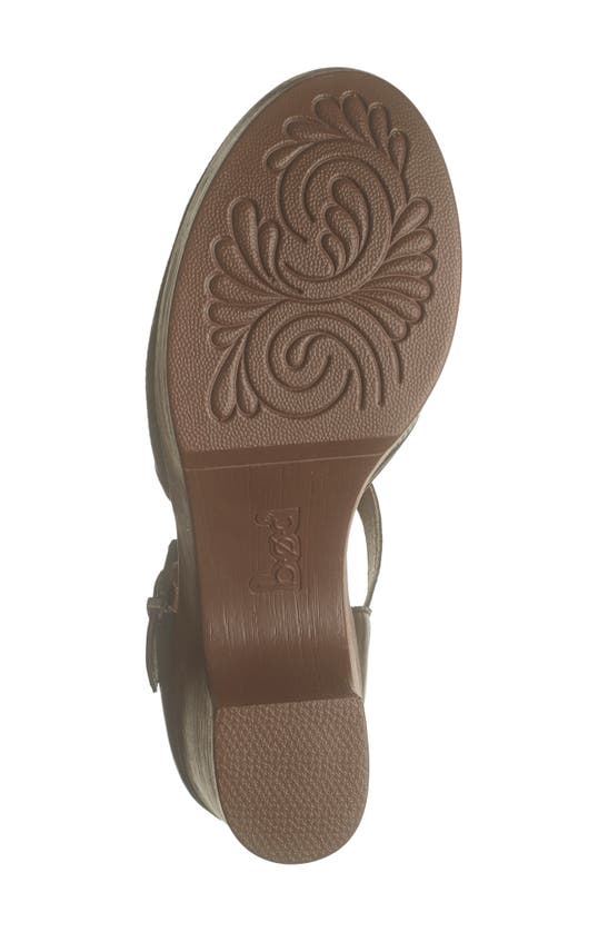 B O C Gia Chunky Platform Heel In Dark Brown