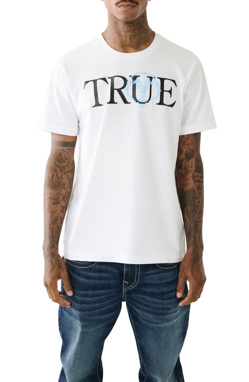 True Face Graphic T-Shirt in Optic White