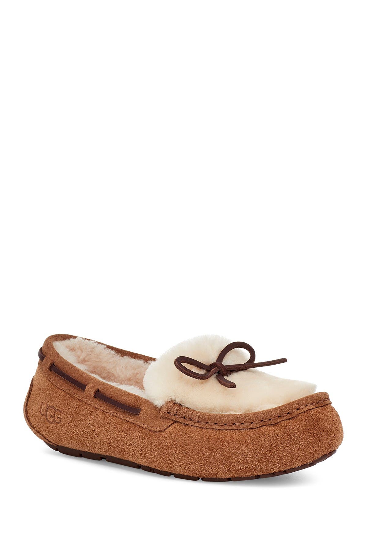 Dakota faux fur 2025 lined moc slipper