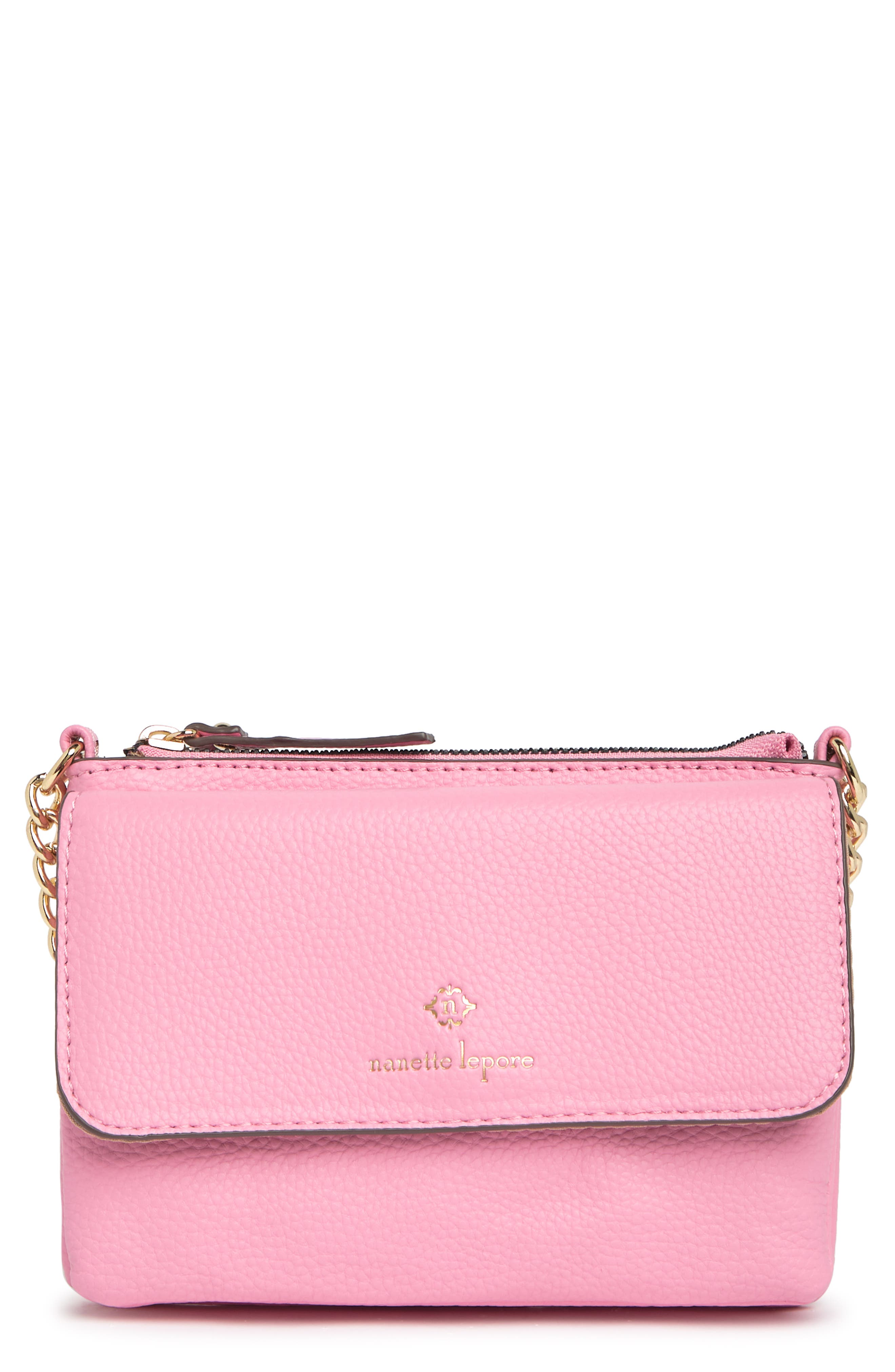 nanette lepore purse pink