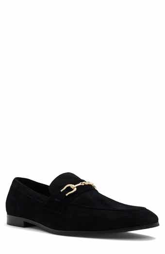 Aldo mens black suede top shoes