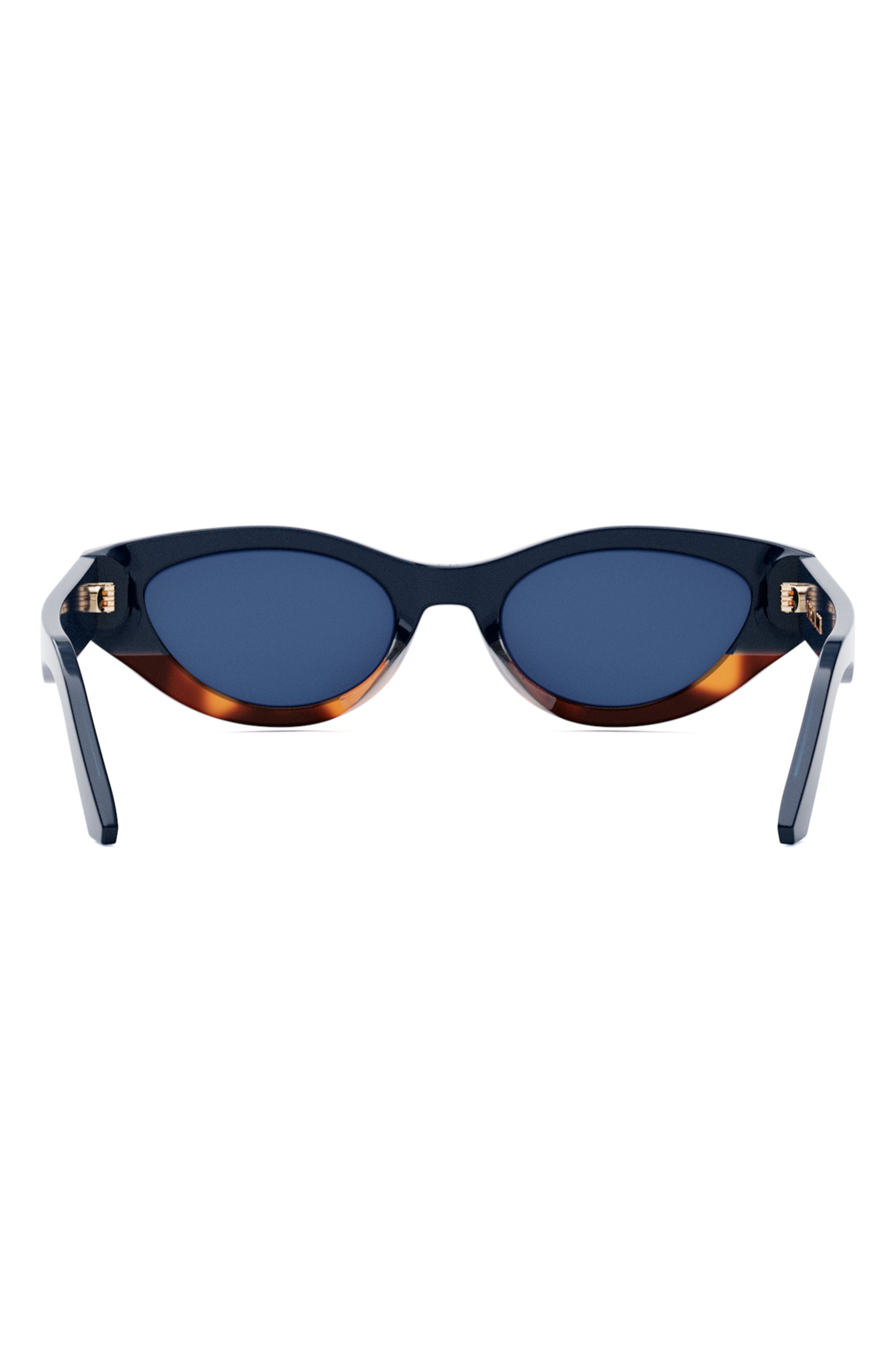 Dior Sunglasses - Unisex Cat Eye Sunglasses 51mm DIOR EYEWEAR CDior B1U cat-eye acetate and gold-tone  main image 2