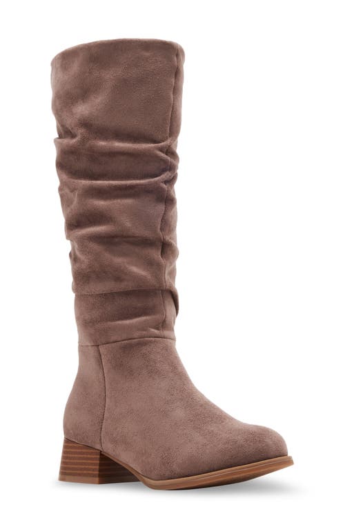 Steve Madden Kids'  Jpepper Slouch Knee High Boot In Taupe