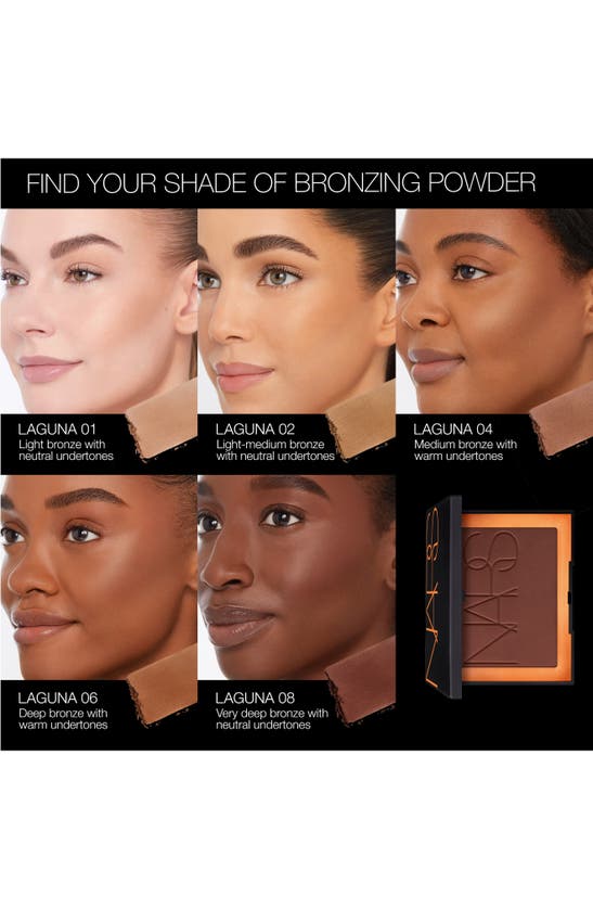 Nars Mini Laguna Bronzer Powder Talc-free Laguna 02 0.038 oz / 3.5 G In Laguna 02