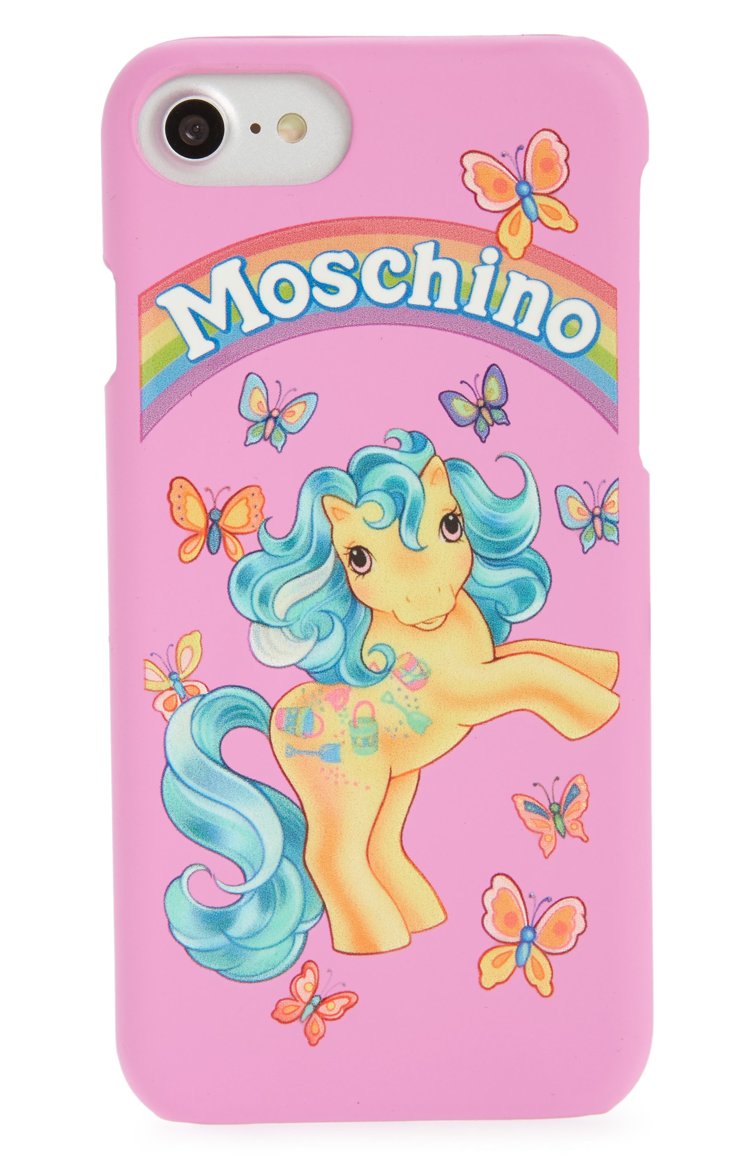 moschino my little pony phone case