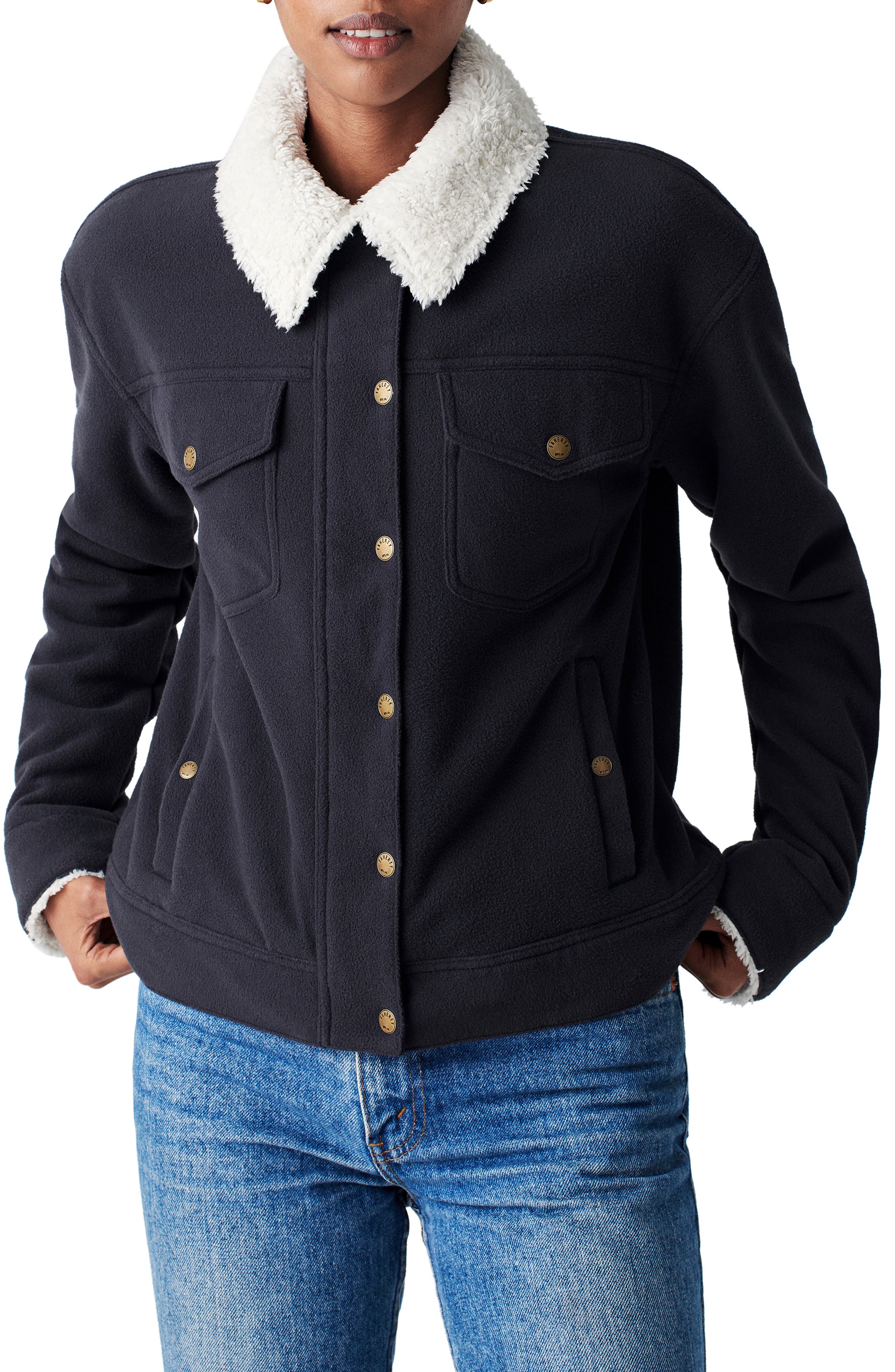 faherty quilted barn coat