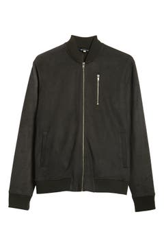 Ben Sherman Faux Suede Bomber Jacket | Nordstrom