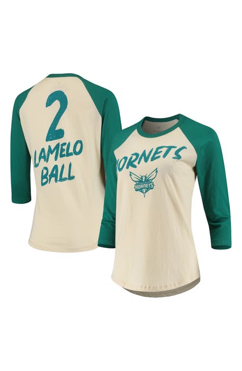 Men's Fanatics Branded LaMelo Ball Black Charlotte Hornets Player Name & Number Competitor T-Shirt Size: Large