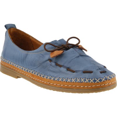 Spring Step Berna Flat - Blue