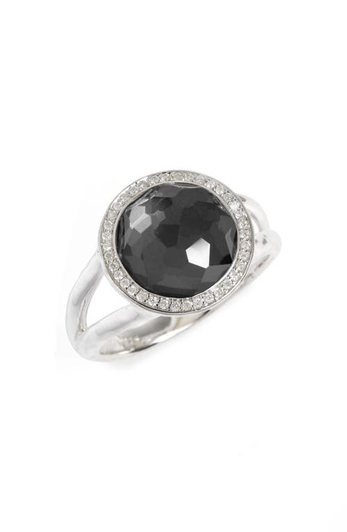 Shop Ippolita Mini Stella In Silver/hematite