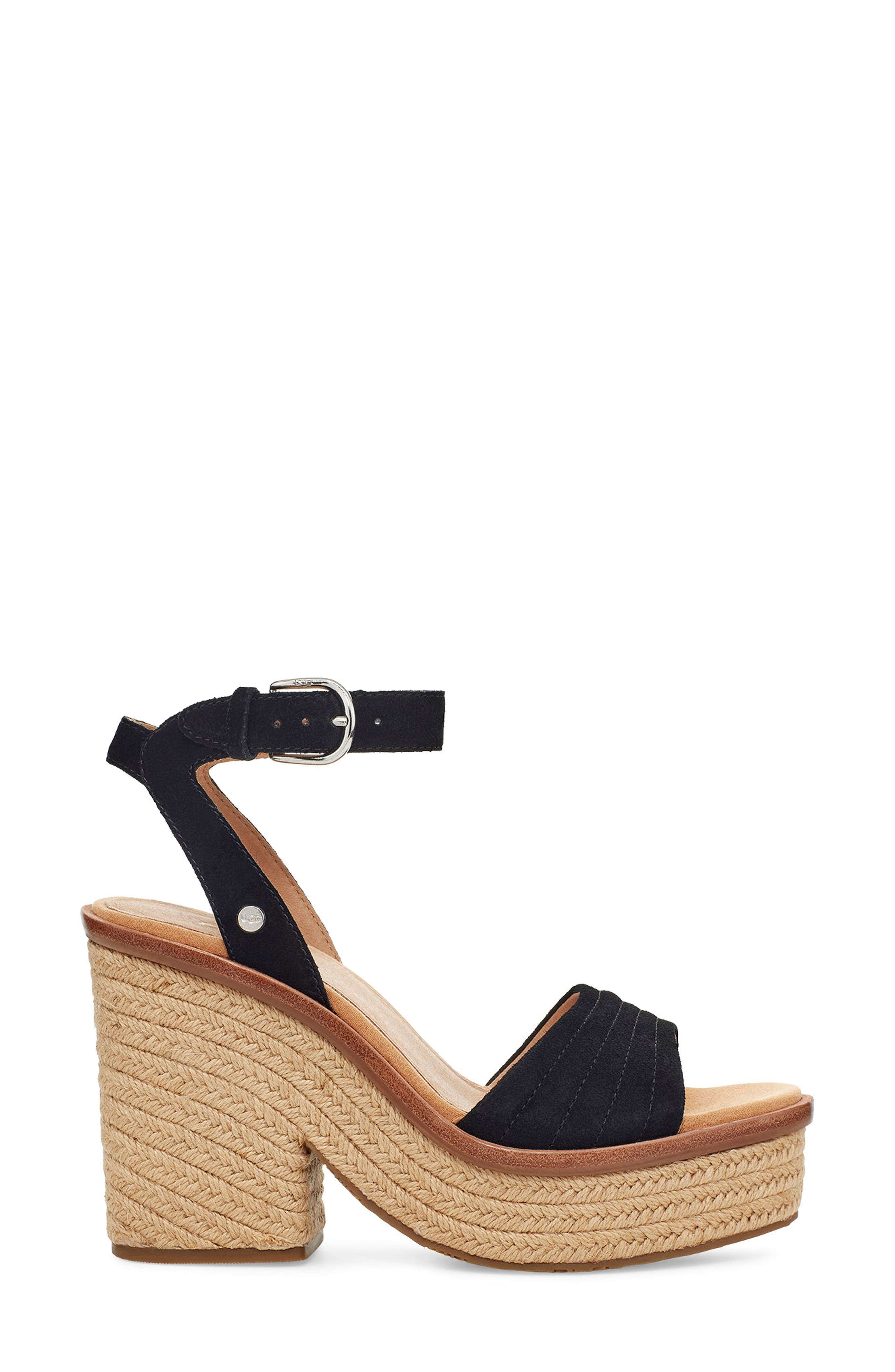 ugg laynce ankle strap platform sandal