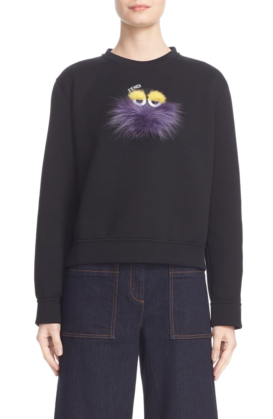 fendi monster sweater