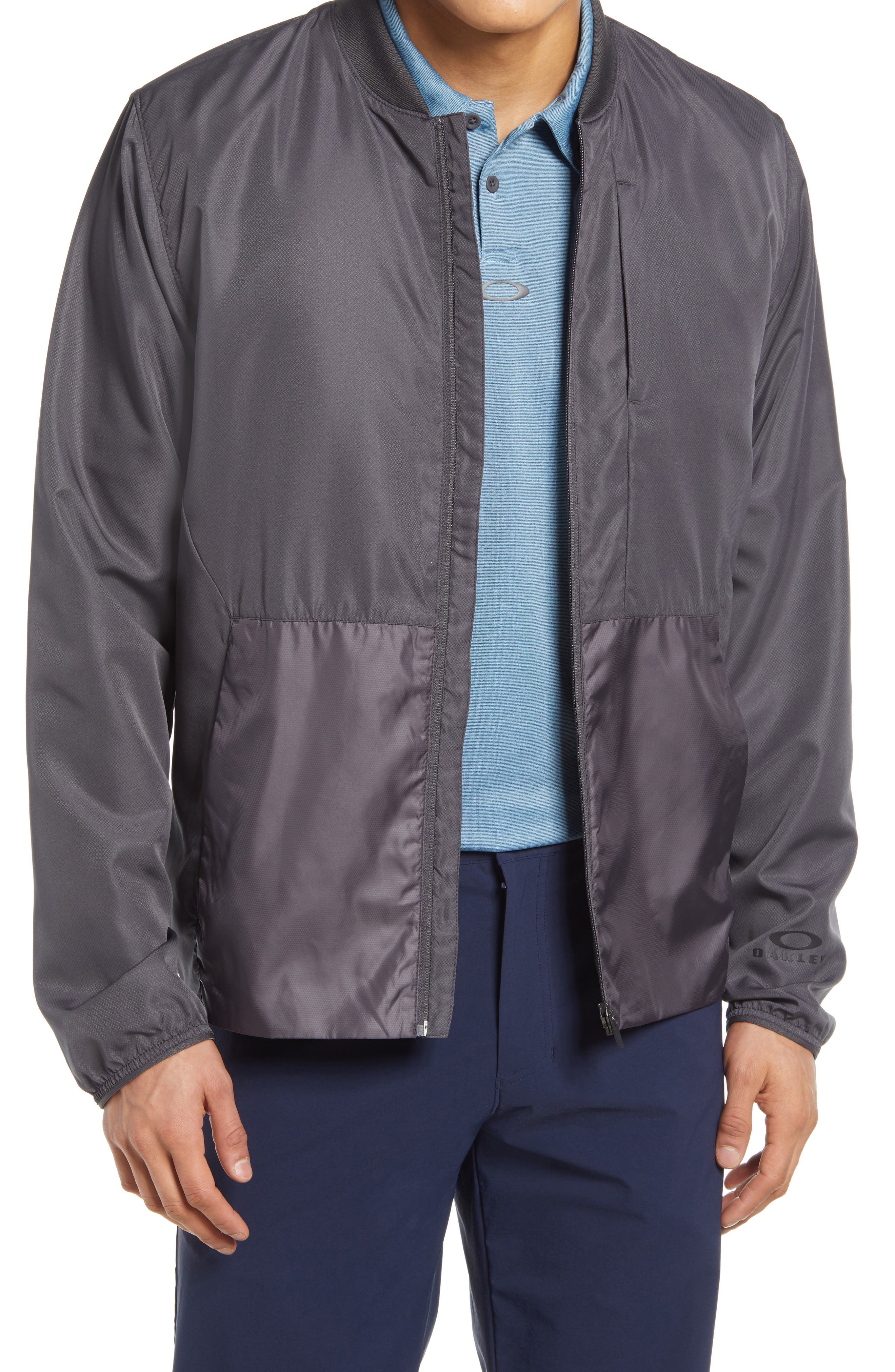 oakley leather jacket