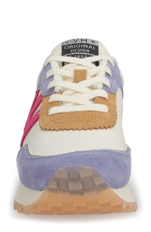 Shop Vintage Havana Cosmic Sneaker In Plum/orchid/mustard Multi