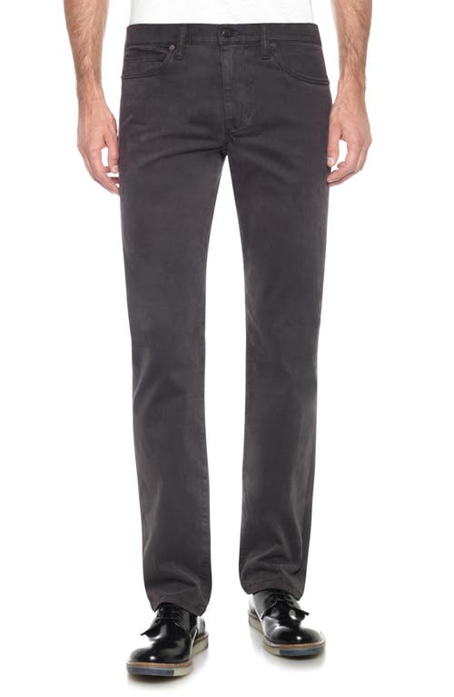 The Brixton Slim Straight Leg Chinos in Grease