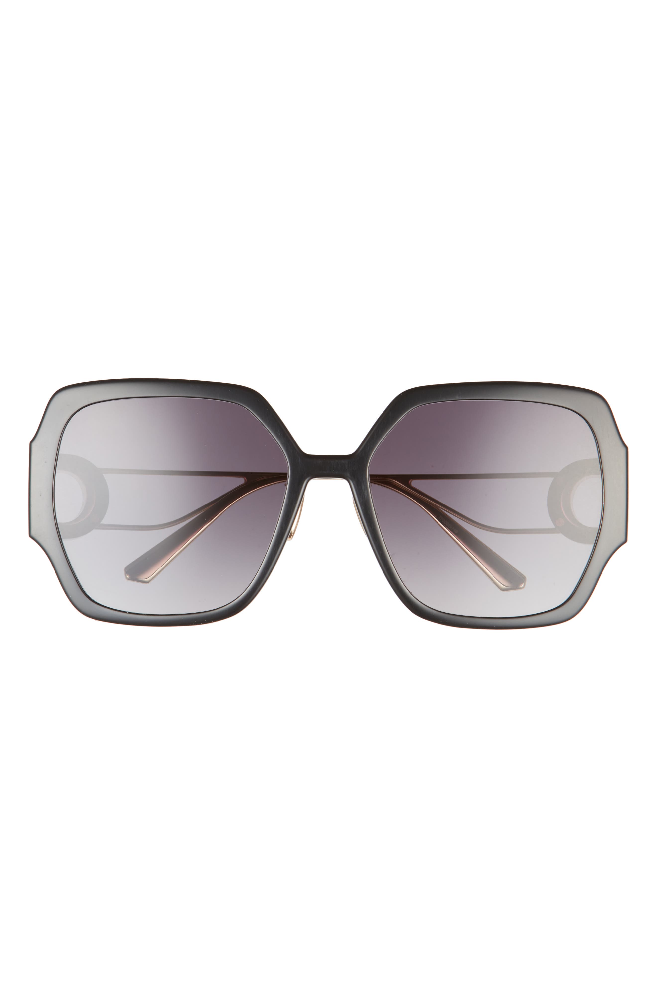 dior 58mm gradient square sunglasses