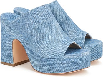 AGL Sista Platform Open Toe Mule Women Nordstromrack