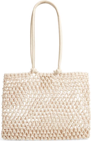 Clare V. Sandy Woven Market Tote Nordstrom