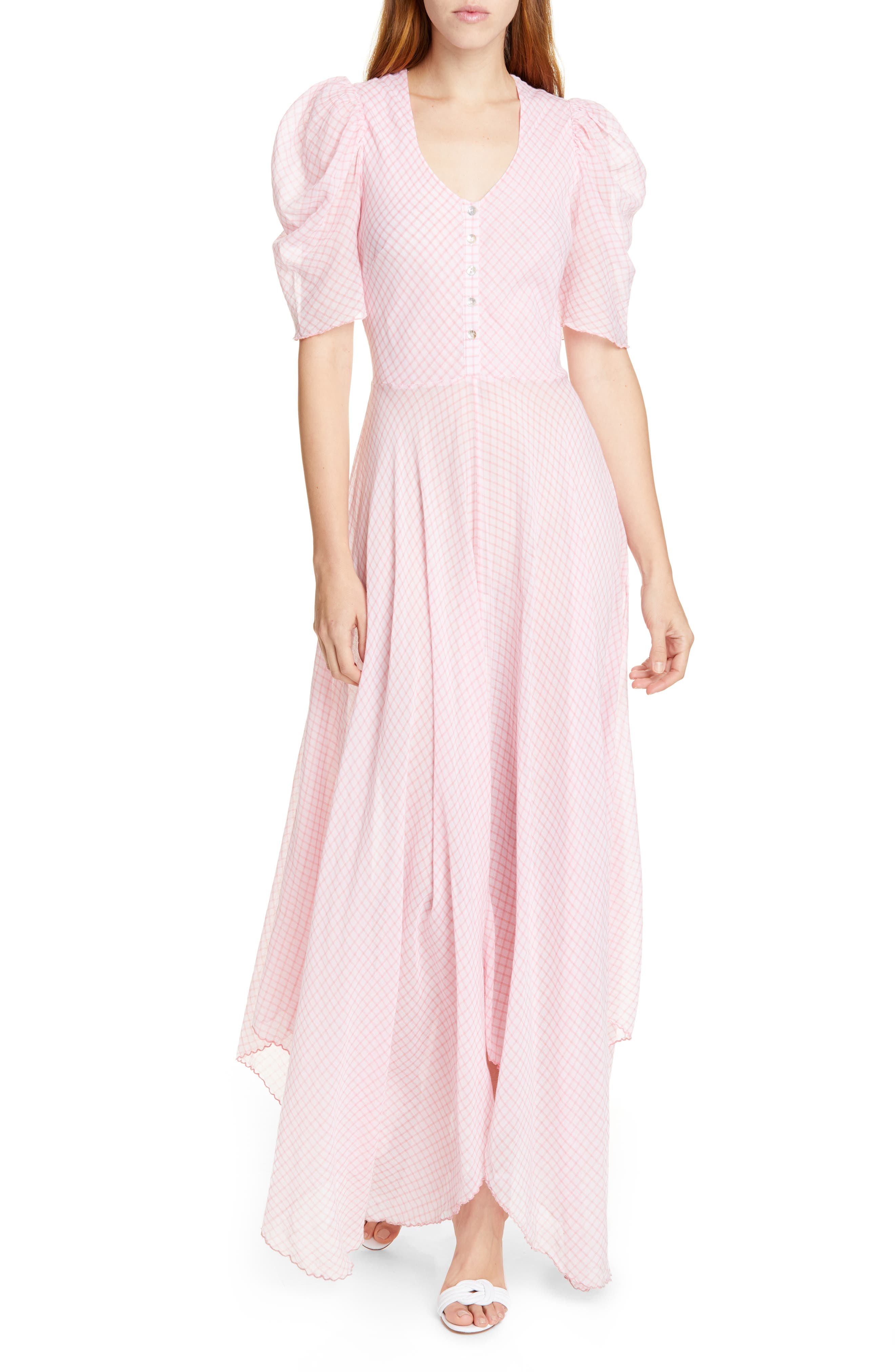 Loveshackfancy Coralie Maxi Dress, Pink