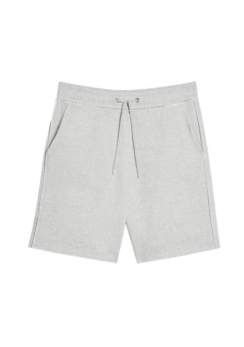 Shop Ser.o.ya Hudson Fleece Short In Heathered Grey