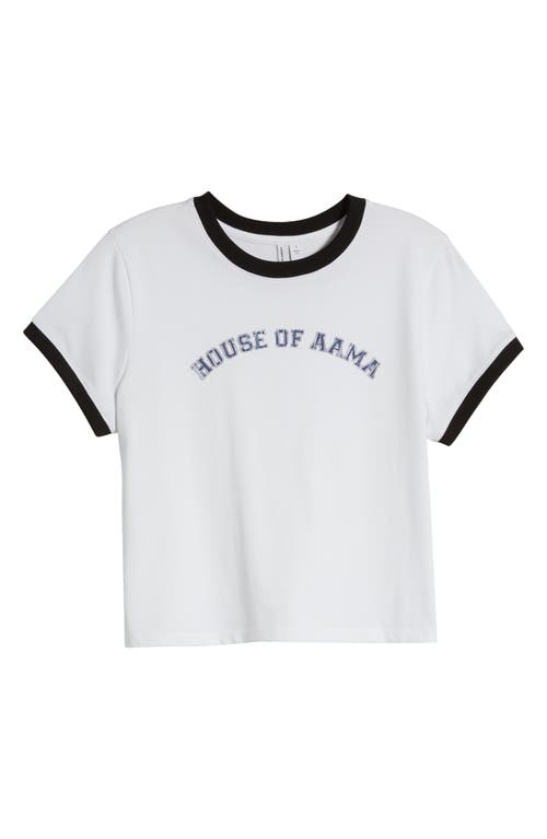 Shop Nordstrom X Harlem's Fashion Row House Of Aama Pima Cotton Graphic T-shirt In White