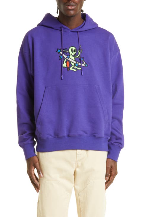 Purple Designer Sweatshirts & Hoodies for Men